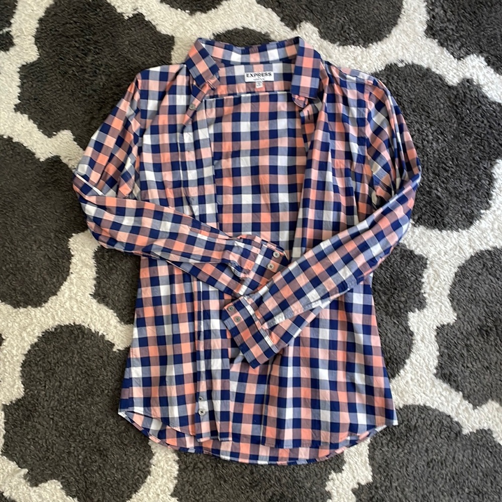Mens Express Button Down